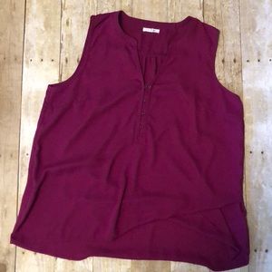 Eggplant Blouse
